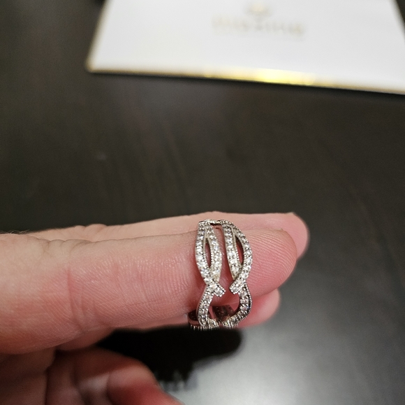 NWT Maxine halo ring enhancer insert size 8 925 sterling - Picture 4 of 12